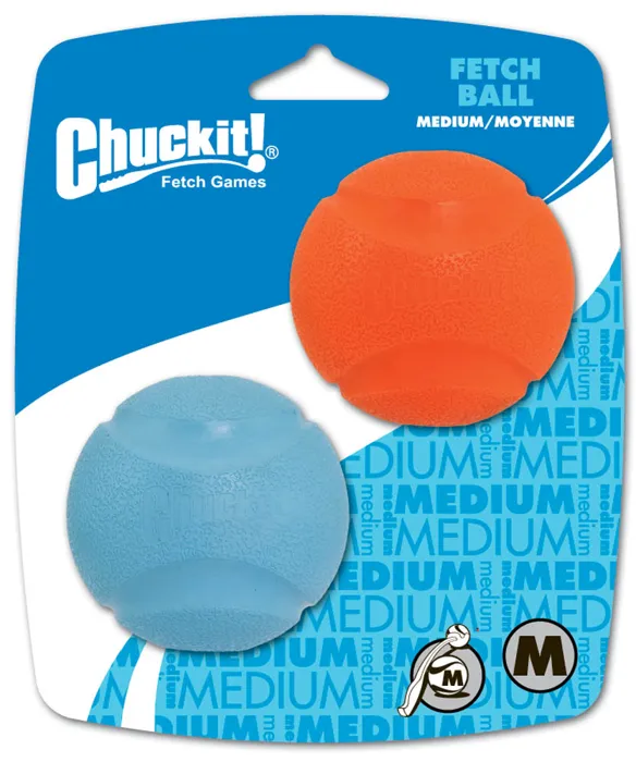 Chuckit Fetch Ball Medium 2 Pack
