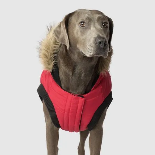 North Pole Parka In Red 12"
