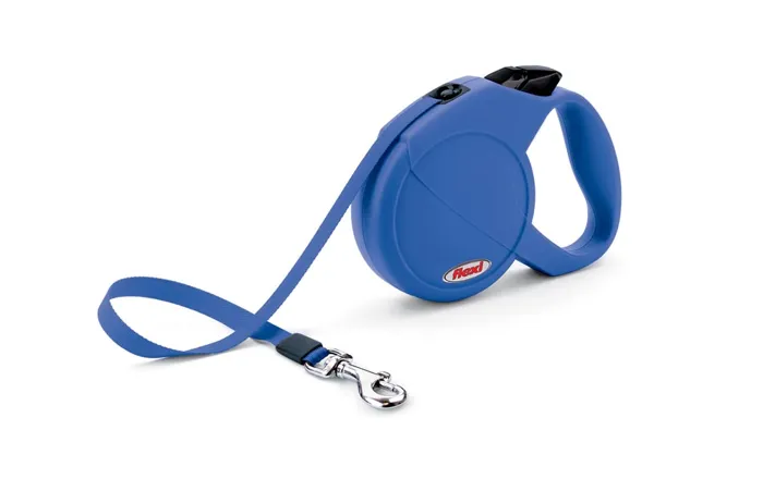 Flexi Durabelt Lead Medium (up to 77 Lbs) 16'-blue