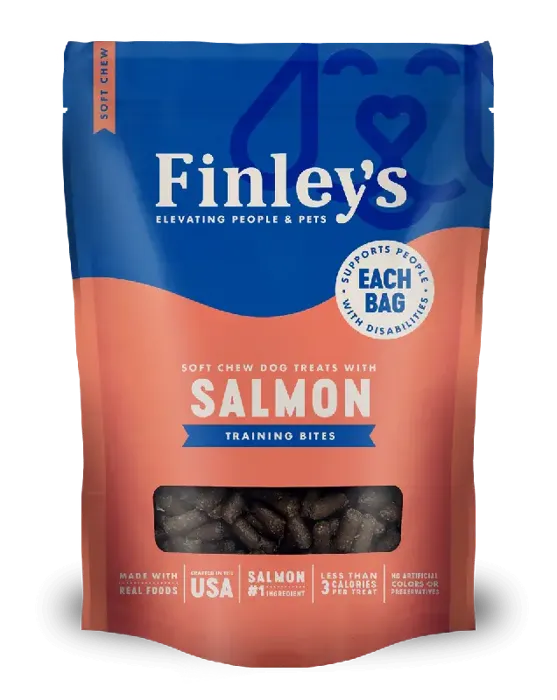 Finley's Soft Chews Bites Salmon 16oz