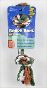 Booda 2 Knot Rope Bone Multicolor Colossal