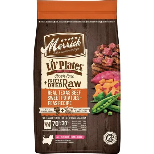 Lil' Plates Small Breed Grain Free Real Beef & Sweet Potato Dry Dog Food 12-lb
