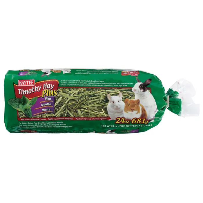 Kaytee Timothy Hay Plus Mint 24 Oz