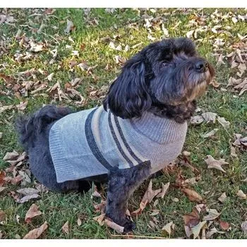 Eth Shimmer Stripe Gry Lg