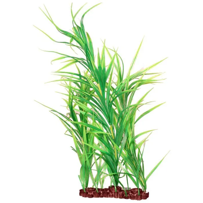 Freestanding Aquarium Plant Dark Green 24 Inch;